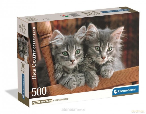 CLEMENTONI 500 el. Kittens [PUZZLE]