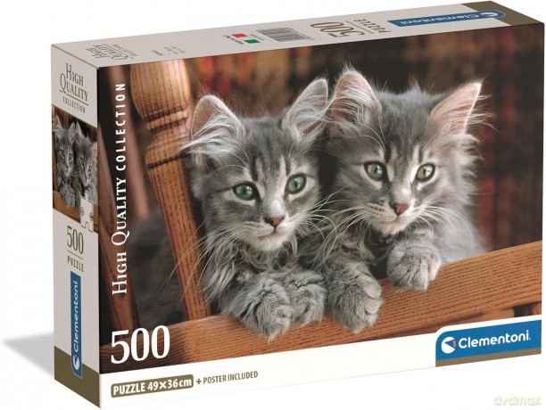 CLEMENTONI 500 el. Kittens [PUZZLE]