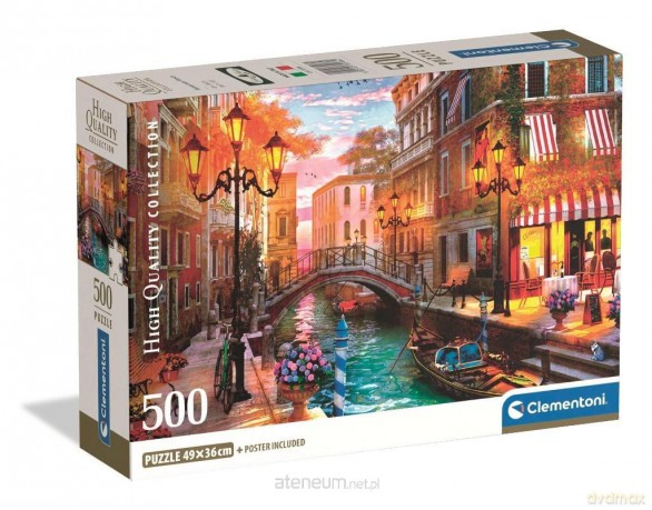 CLEMENTONI 500 el. Sunse Over Venice [PUZZLE]