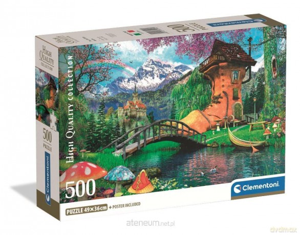 CLEMENTONI 500 el. The Old Shoe House [PUZZLE]