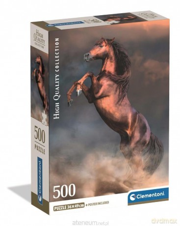 CLEMENTONI 500 el. Wild Red Stallion [PUZZLE]