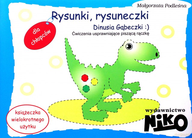 Rysunki, rysuneczki - Dinusia Gąbeczki [KSIĄŻKA]