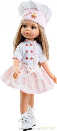 Cudowna hiszpańska lalka Carla Pastelera 32 cm