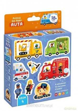 CzuCzu Puzzle do pary Auta [PUZZLE]