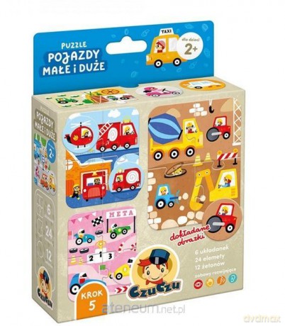 CzuCzu Puzzle Pojazdy małe i duże [PUZZLE]