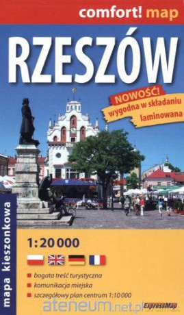 Rzeszów 1:20 000 kieszonkowy plan miasta [KSIĄŻKA]