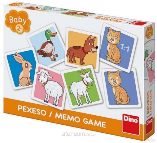 Gra pamięciowa baby memory Zwierzątka [GRA]