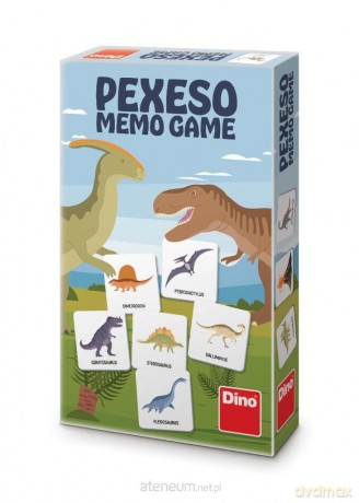 Gra pamięciowa memory memo Dinozaury [GRA]