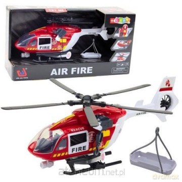 Helikopter straży pożarnej hak + nosze 1:14