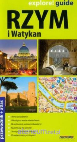 RZYM i Watykan explore! guide [KSIĄŻKA]