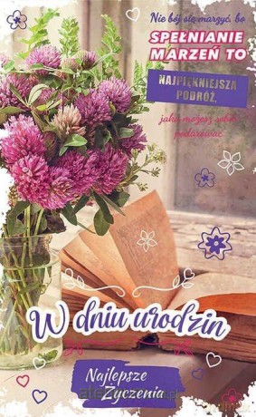 Karnet Urodziny