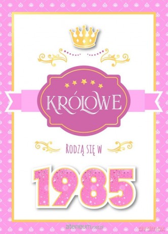 Karnet Urodziny 40