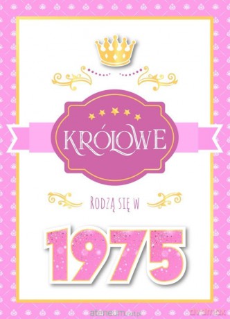 Karnet urodziny 50