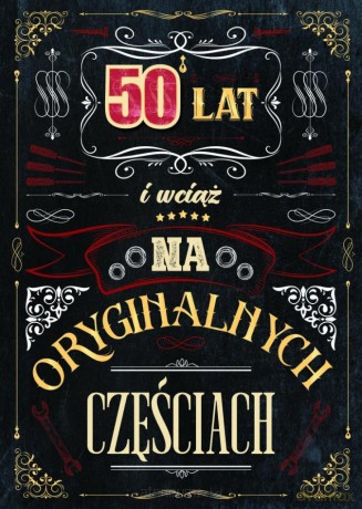 Karnet Urodziny 50
