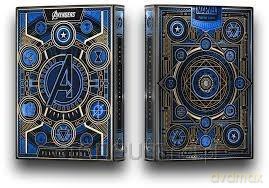Karty do gry Avengers niebieskie by Theory11 [KARTY]