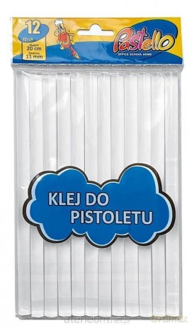 Klej do pistoletu 11mmx20 cm 12szt