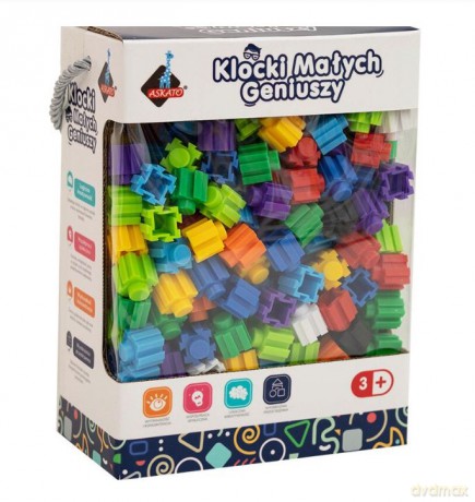 Klocki małych geniuszy - Przestrzenne [KLOCKI]