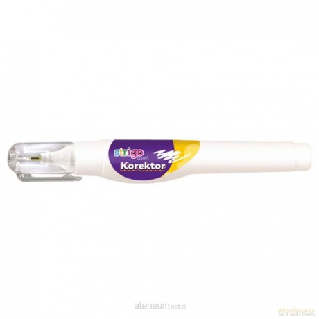 Korektor w piórze z metalową końcówką 8ml (12szt)