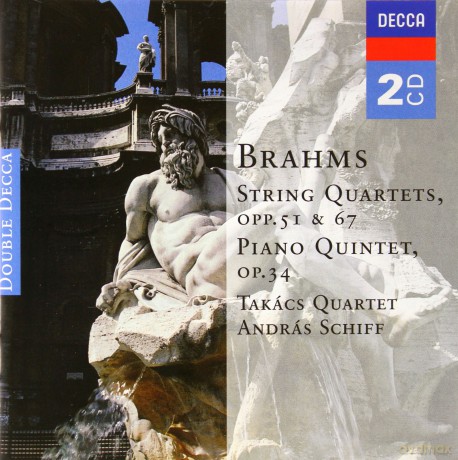 Takacs Quartet: Brahms:String Quartets@Piano Quintet [2CD]
