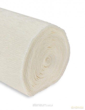 Krepina 50x250 cm 180g biała