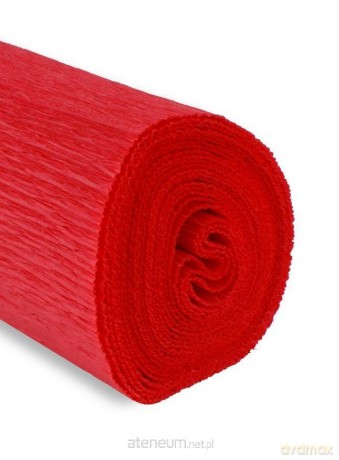 Krepina 50x250 cm 180g czerwona