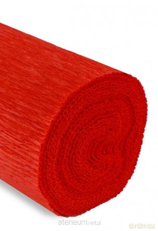Krepina 50x250 cm 180g czerwona