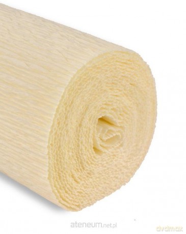 Krepina 50x250 cm 180g kremowa
