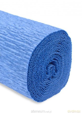 Krepina 50x250 cm 180g niebieski lazur