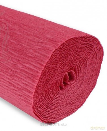 Krepina 50x250 cm 180g różowa szara