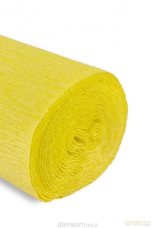 Krepina 50x250 cm 180g żółta