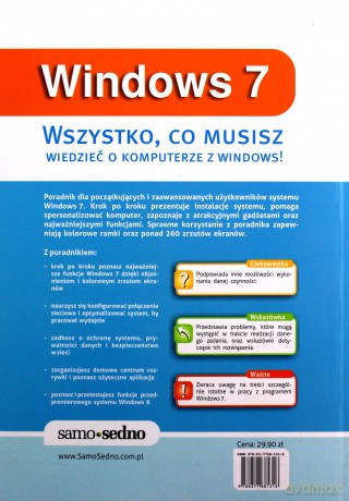 Samo Sedno - Windows 7 [KSIĄŻKA]