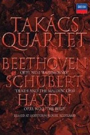 Takacs Quartet: Schubert:Death And The Maiden Etc [DVD]