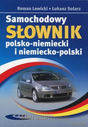 Samochodowy słownik pol-niemi, niem-pol [KSIĄŻKA]