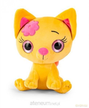 Maskotka kot żółty 20 cm