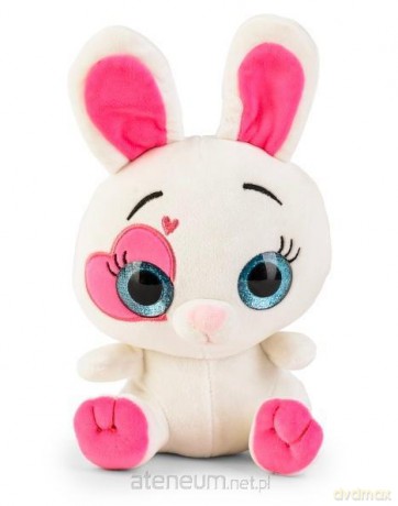Maskotka królik biały 20 cm