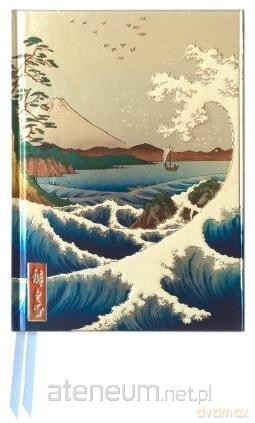 Notatnik A6 linia TW Morze w Satta Utagawa Hirosh.