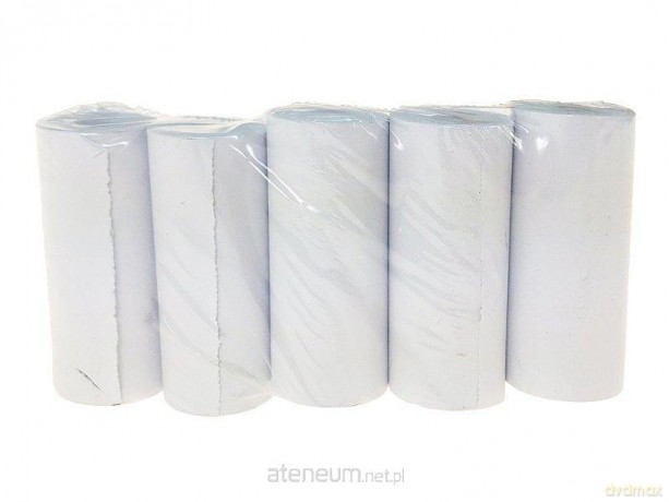 Papier termiczny biały 5,5x2,5 cm 5 rolek