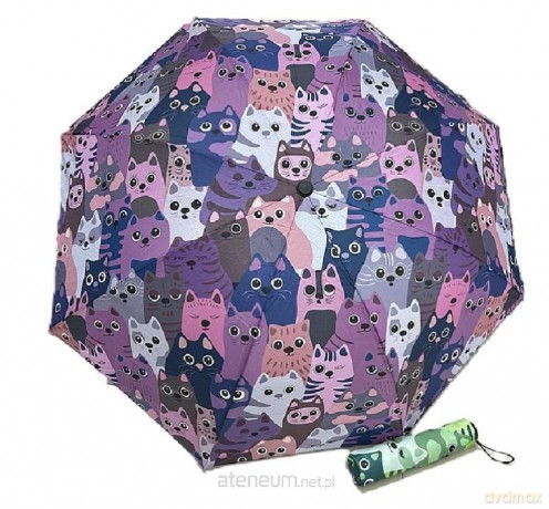 Parasolka koty 55 cm MIX