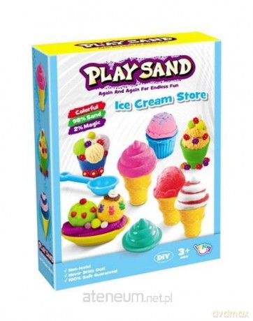 Piasek 3D sensoryczny lody i desery