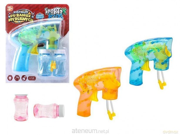 Pistolet do robienia baniek mydlanych mix