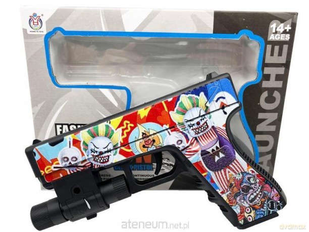 Pistolet z laserem na kulki wodne K722