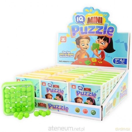 Puzzle mini łamigłówka IQ Kulki MIX [PUZZLE]