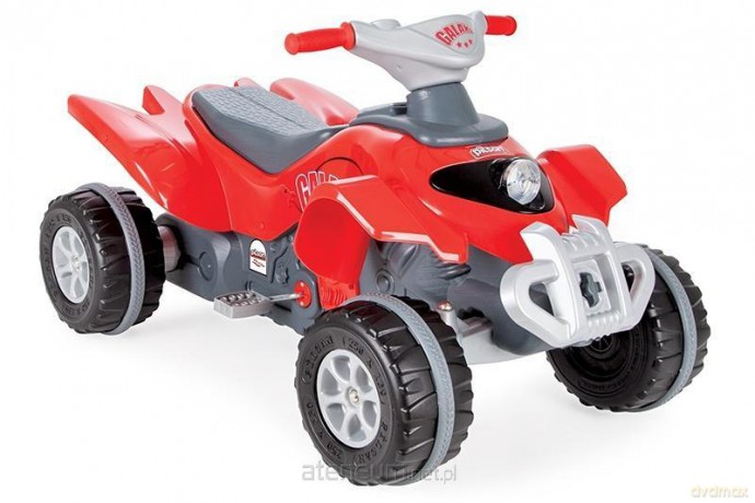 Samochód Quad na pedały czerwony