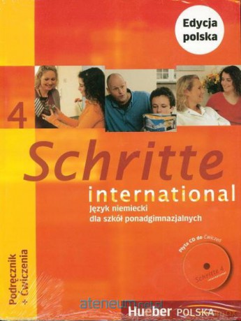 Schritte international 4 KB+AB+CD PL HUEBER [KSIĄŻKA]