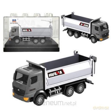 Wywrotka metalowa srebrna 1:80