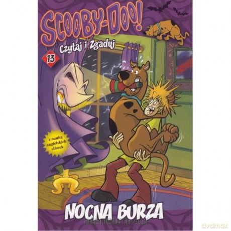 Scooby Doo! Czytaj i zgaduj 13 Nocna burza [KSIĄŻKA]