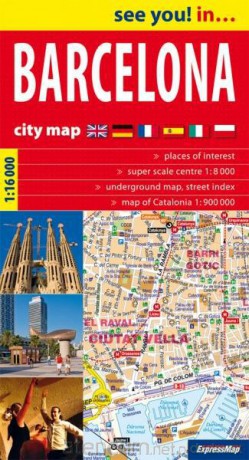 See you! in... Barcelona - plan miasta 1:16 000 [KSIĄŻKA]