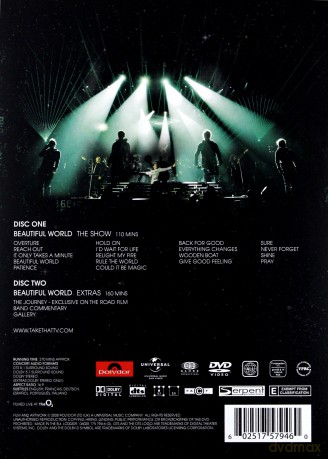 Take That: Beautiful World Live Special (digipack) [2DVD]