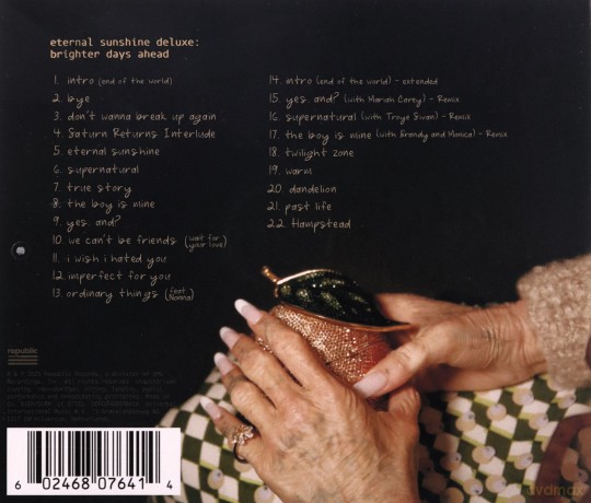 Ariana Grande: Eternal Sunshine Deluxe: Brighter Days Ahead [CD]