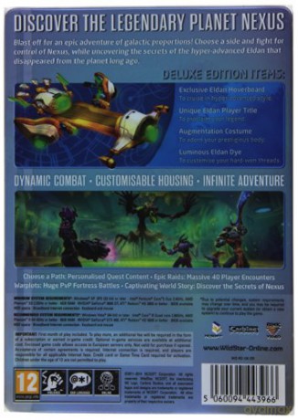Wildstar Deluxe Edition PC Game [Blu-Ray]